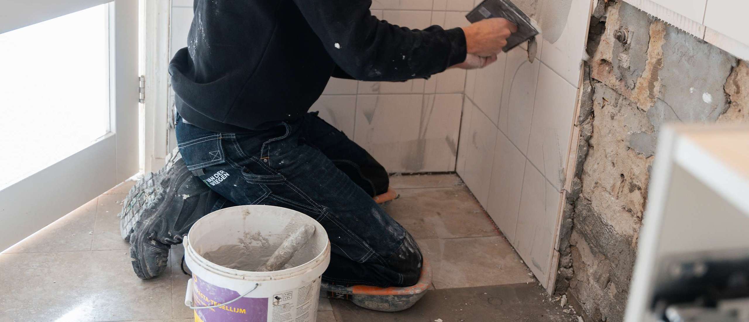 Tegelzetter onderhoud